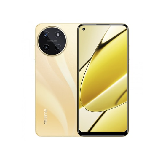 Realme 11 Altın 128GB (8GB RAM) Akıllı Telefon - 6.4" Süper AMOLED FHD+ Ekran, 108MP Kamera, Türkiye Garantili