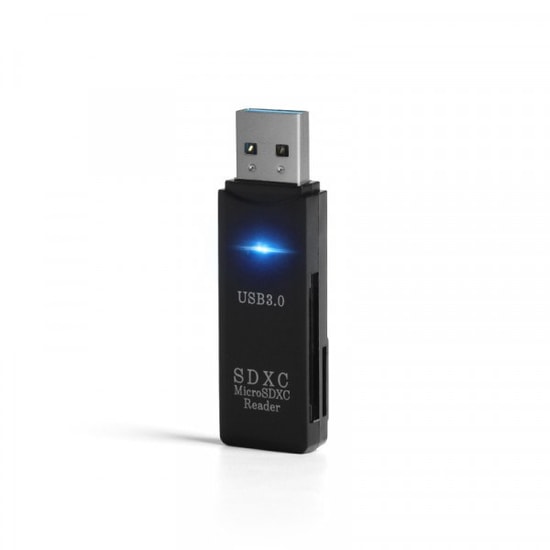 Dark DK-AC-UCR303 USB 3.0 Kart Okuyucu - SD/SDHC/SDXC ve MicroSD Desteği, Tak Çalıştır, SD/TF Kart Slot, Max 2TB Desteği