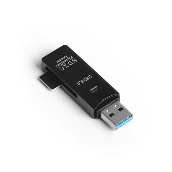 Dark DK-AC-UCR303 USB 3.0 Kart Okuyucu - SD/SDHC/SDXC ve MicroSD Desteği, Tak Çalıştır, SD/TF Kart Slot, Max 2TB Desteği