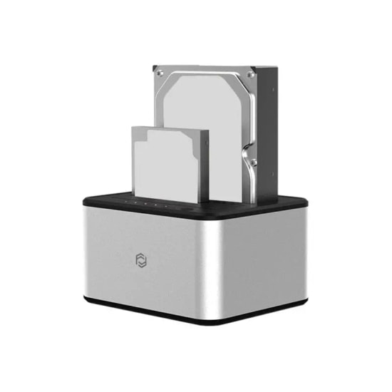 Frisby FHC-3575A 2.5/3.5" SATA USB 3.0 Docking Station Harddisk Kutusu - Tek Tuş Klonlama Özellikli 8TB Disk İstasyonu