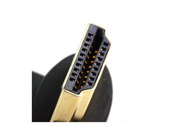 Dark DK-HD-CV14L150A90 1.5 Metre 4K HDMI v1.4 Kablo - Altın Uçlu, 4K 30Hz, 2K 60Hz, 3D ve Ağ Destekli, 30 AWG Saf Bakır