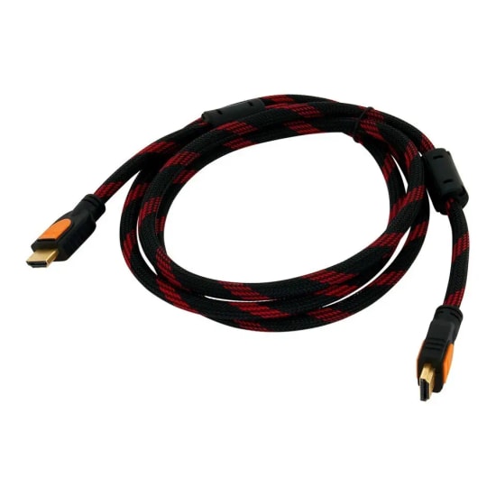 Frisby FA-HD40 1.8m HDMI 1.4 Altın Uçlu 3D Kablo - 1080p, 10.2 Gbps Hızlı Aktarım, Ev Sineması ve Oyun için İdeal