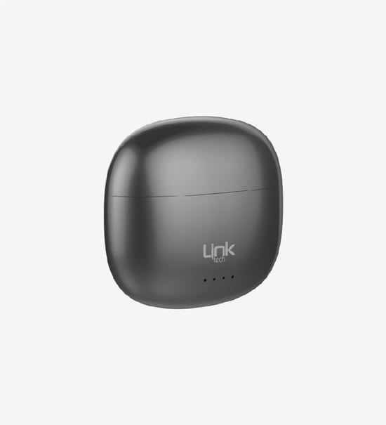 Linktech TW37 Gri TWS Bluetooth Kulaklık (LPH-TW37/GRAY) - IPX4, ANC, 6 Saat Müzik, 13mm Sürücü, Type-C Şarj Kablosu