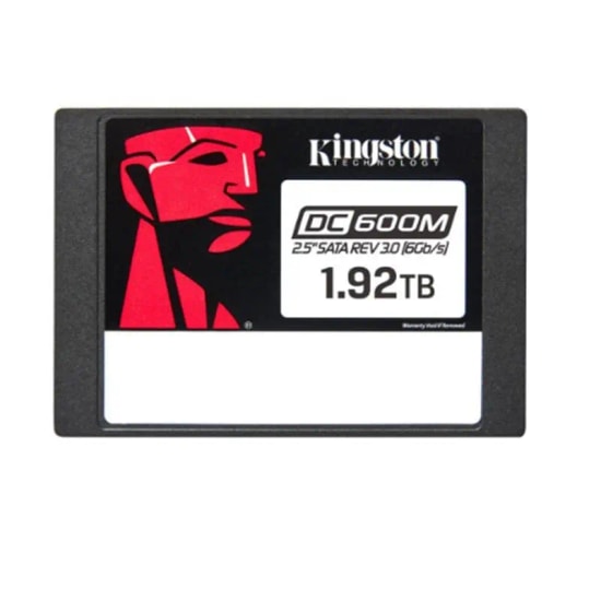 Kingston SEDC600M/1920G 1.92TB Enterprise 2.5" SATA 3D NAND SSD - 560/530 MB/s Okuma/Yazma, 7mm, PLP, Veri Merkezi SSD