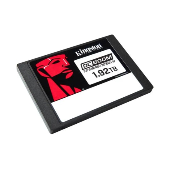 Kingston SEDC600M/1920G 1.92TB Enterprise 2.5" SATA 3D NAND SSD - 560/530 MB/s Okuma/Yazma, 7mm, PLP, Veri Merkezi SSD