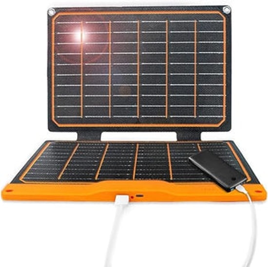 Flexsolar S20 20W Taşınabilir Güneş Paneli - Yüksek Verimli Monokristal Hücre, Çift USB Çıkışlı, Katlanabilir Tasarım