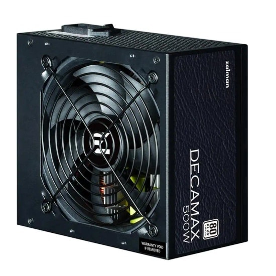 Zalman ZM500-LX3 500W 80+ Aktif PFC Güç Kaynağı - 120mm Fan, Yüksek Koruma Devre Tasarımlı ATX Power Supply