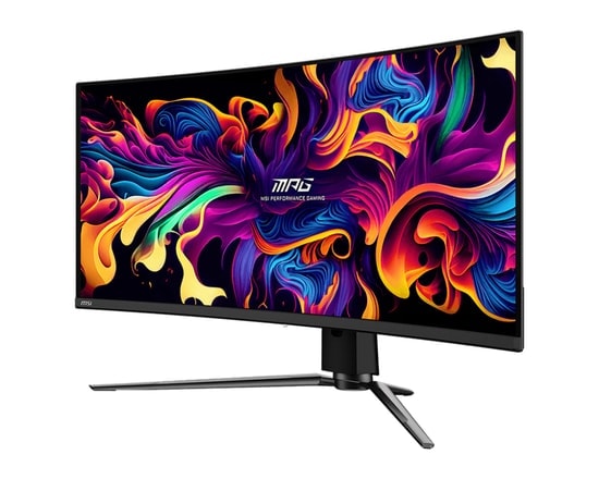 MSI MPG 341CQPX QD-OLED 34" UWQHD 240Hz 0.03ms Curved Gaming Monitör - 3440x1440, 1800R, FreeSync Premium Pro