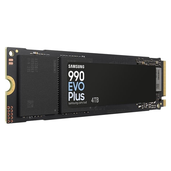 Samsung 990 EVO Plus 4TB NVMe M.2 SSD (MZ-V9S4T0BW) - 7250/6300MB/s Okuma/Yazma, PCIe Gen4x4 / Gen5x2, HMB Önbellek