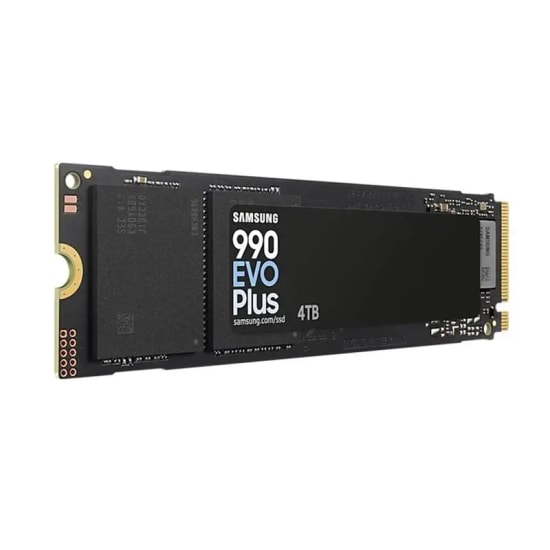 Samsung 990 EVO Plus 4TB NVMe M.2 SSD (MZ-V9S4T0BW) - 7250/6300MB/s Okuma/Yazma, PCIe Gen4x4 / Gen5x2, HMB Önbellek