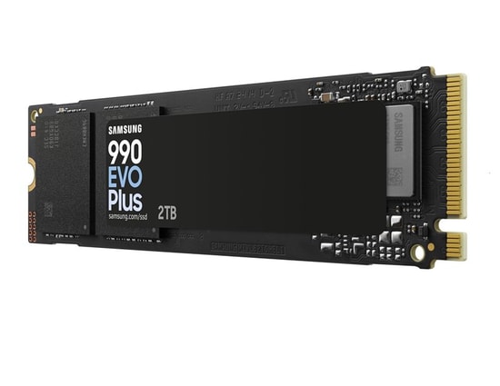 Samsung 990 Evo Plus 2TB NVMe M.2 SSD (MZ-V9S2T0BW) - 7250/6300MB/s Okuma/Yazma, PCIe Gen4x4 / Gen5x2, HMB Önbellek