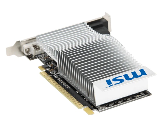 Msi Geforce 210 N210-1GD3/LP 589Mhz PCI Express x16 2.0 DDR3 1024Mb 64Bit Ekran Kartı