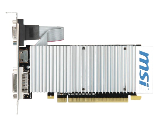 Msi Geforce 210 N210-1GD3/LP 589Mhz PCI Express x16 2.0 DDR3 1024Mb 64Bit Ekran Kartı