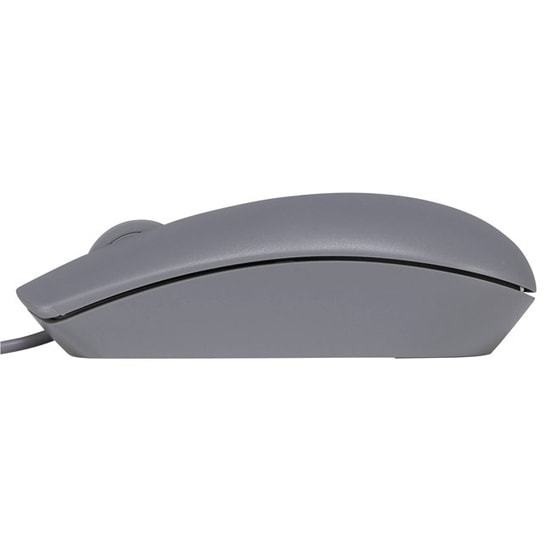 DELL MS116 Optik Gri Optik Mouse (570-AAIT) - 1000DPI Hassasiyetli, USB-A Kablolu, Ergonomik Tasarım