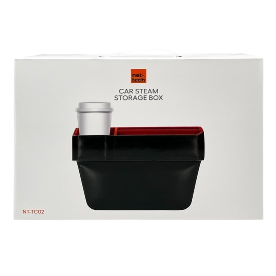Nettech NT-TC02 Kahverengi Araç İçi Saklama Kutusu (NT-109448) - Pratik, Düzenleyici, Taşınabilir ve Şık Tasarım