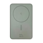 Nettech NT-PW38 Beyaz 15W Magsafe 10000 mAh Powerbank - Kablosuz Hızlı Şarj, Type-C Kablo