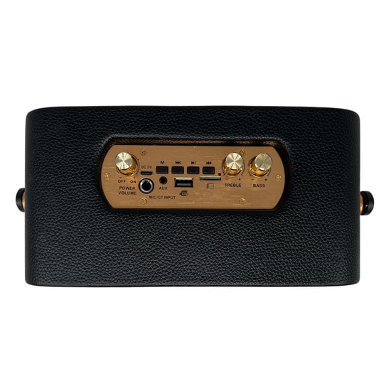 Blueseed BS-610 Karaoke Box Kablosuz Siyah Bluetooth Hoparlör - Taşınabilir Karaoke Speaker, Mikrofonlu, Yüksek Ses Gücü