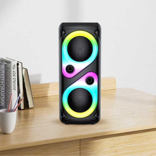 Blueseed BS-105 Party Box Kablosuz Bluetooth Hoparlör (Siyah) NT-108806 - Taşınabilir Speaker, USB, AUX