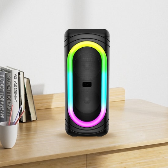 Blueseed BS-106 Party Box 10W Kablosuz Bluetooth Hoparlör - Siyah, Taşınabilir Speaker, AUX/USB/TF Kart Desteği