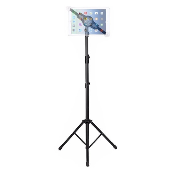 Nettech 8806 Siyah Tripod Standı - Tablet ve Telefon için, Ayarlanabilir Yükseklik NT-82475