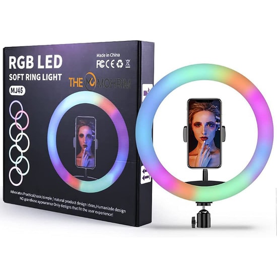 Nettech MJ45 15 inç Beyaz Led Ring Light Işık (NT-94776) - Yüksek Kaliteli, Parlak ve Verimli Aydınlatma Çözümü