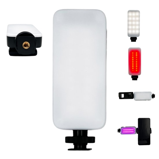 Nettech D1000 Siyah Telefon Ring Light Selfie Çubuğu (NT-106764) - Ayarlanabilir Işık