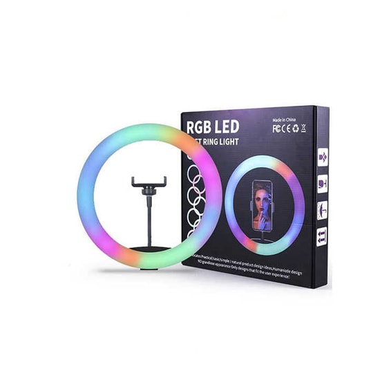 Nettech MJ33 13" Siyah Led Ring Light Işık (NT-108281) - Profesyonel Fotoğraf ve Video Çekimleri İçin İdeal Aydınlatma
