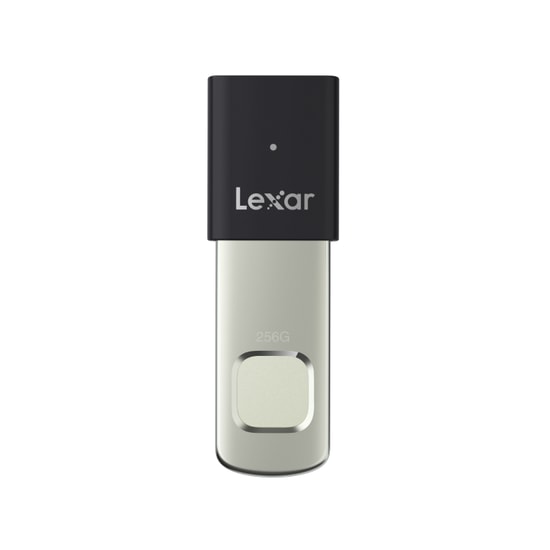 Lexar 256Gb Flash Drive JumpDrive F35 Pro Fingerprint Usb 3.2 Gen1 400Mbs / 350Mbs LJDF35P256G-RNBNG Usb Hafıza