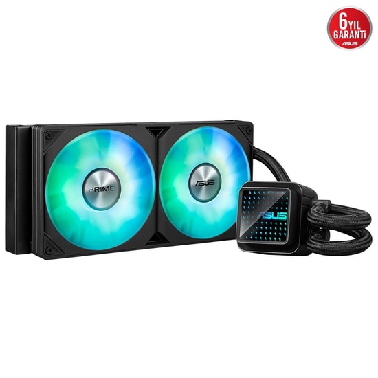 Asus Prime LC 240 Argb Sıvı Soğutucu Intel AMD Uyumlu İşlemci 240mm Aura Fan Ve Soğutucu