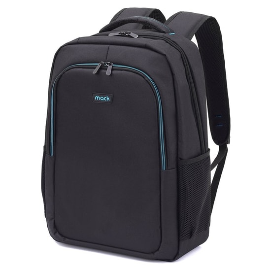 Mack Move MCC-505 15.6" Siyah Notebook Sırt Çantası - Su Geçirmez, 21 Litre Hacim, Ergonomik Tasarım, Çok Bölmeli