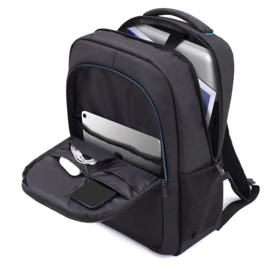 Mack Move MCC-505 15.6" Siyah Notebook Sırt Çantası - Su Geçirmez, 21 Litre Hacim, Ergonomik Tasarım, Çok Bölmeli