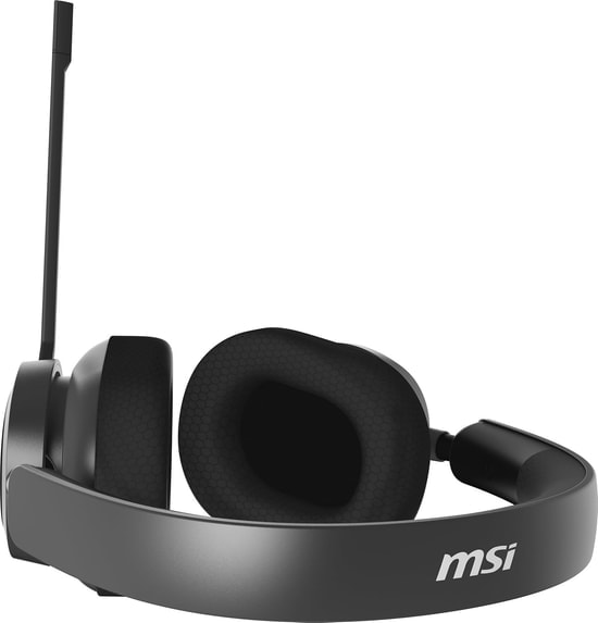 MSI Maestro 300 Kablolu Oyuncu Kulaklığı (MAESTRO 300) - Type-C Bağlantı, 40mm Sürücü, Çıkarılabilir Mikrofon