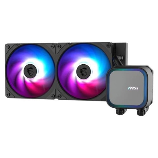 MSI MAG CORELIQUID A13 240 Sıvı İşlemci Soğutucu - 240mm Radyatör, ARGB Aydınlatma, 2x120mm PWM Fan, Intel-AMD Uyumlu