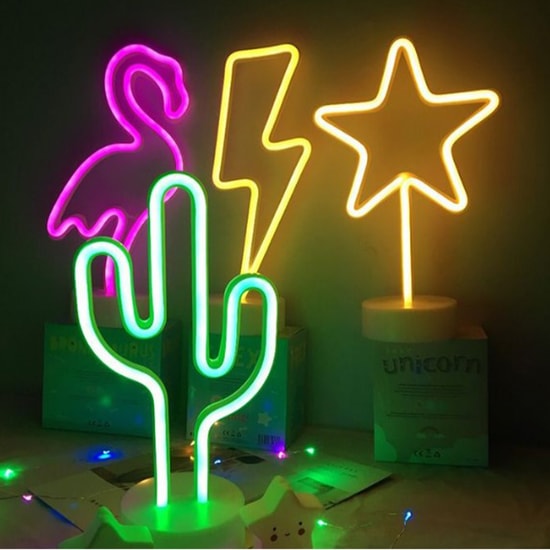 Nettech Neon Led Gece Lambası NT-102123 - Suya Dayanıklı, Şık Tasarım Led Lamba