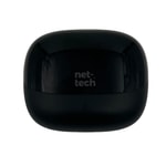 Nettech NT-BTH24 Siyah Bluetooth Kulakiçi Kulaklık - Alüminyum, Mikrofonlu, 10m Bluetooth Mesafesi, 24 Ay Garantili