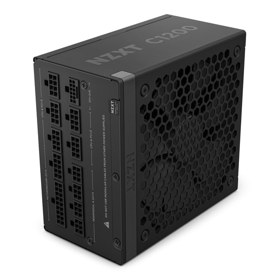 NZXT C1200 1200W 80+ Gold Tam Modüler ATX 3.1 Güç Kaynağı (PA-2G2BB-EU) - 13.5cm Fan, Sessiz, PCIe 5.1 Destekli