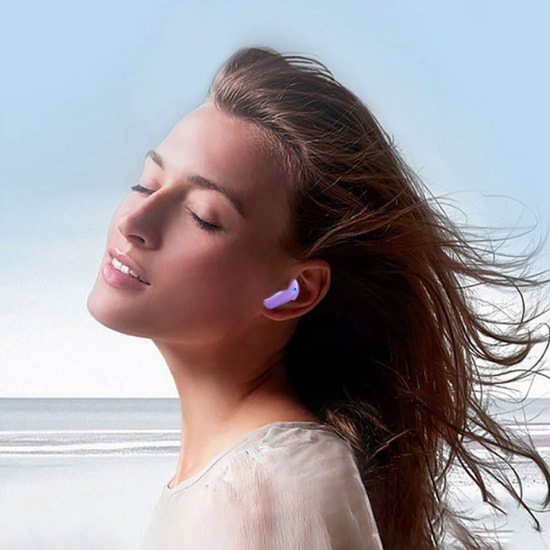 Nettech NT-BTH27 Lila Kulakiçi Bluetooth Kulaklık - 5.0 Versiyon, 10m Çekim Mesafesi, Mikrofonlu, NT-107865