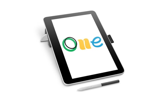 Wacom One 12 (DTC121W0B) 12 İnç Ekranlı Çizim Tableti - Full HD, %99 sRGB, Basınç Duyarlı Kalem ve Çoklu Dokunmatik