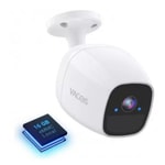 Vacos I41FW 2mp 2.6mm Lens 10Metre IR Led FullColor 16Gb Dahili Bellek Çift Yönlü Konuşma IP65 Solar Panelsiz IP Kamera