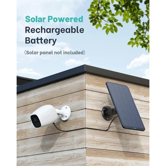 Vacos I41FW 2mp 2.6mm Lens 10Metre IR Led FullColor 16Gb Dahili Bellek Çift Yönlü Konuşma IP65 Solar Panelsiz IP Kamera