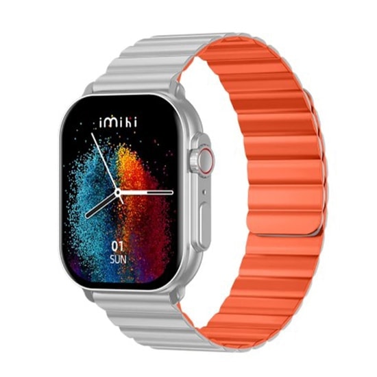 Imiki SF1 Gri Akıllı Saat (Türkiye Garantili) - 2.01" AMOLED Ekran, Bluetooth 5.2, Sesli Görüşme, Suya Dayanıklılık
