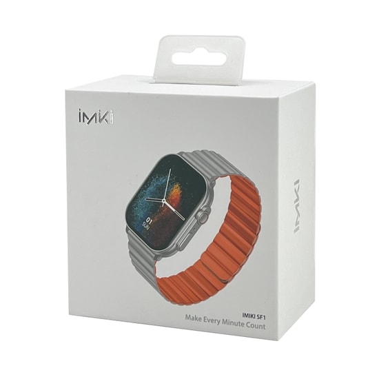 Imiki SF1 Gri Akıllı Saat (Türkiye Garantili) - 2.01" AMOLED Ekran, Bluetooth 5.2, Sesli Görüşme, Suya Dayanıklılık