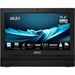MSI PRO AP162T ADL-017XEU 15.6 FHD Dokunmatik AIO PC - Intel N100, 4GB RAM, 256GB SSD, Siyah, FreeDOS (Yeni)