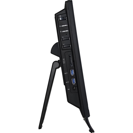 MSI PRO AP162T ADL-017XEU 15.6 FHD Dokunmatik AIO PC - Intel N100, 4GB RAM, 256GB SSD, Siyah, FreeDOS (Yeni)