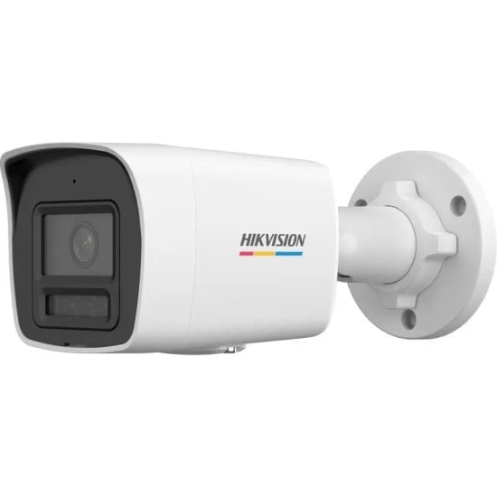 Hikvision DS-2CD1027G2H-LIUF 2MP 4mm Bullet IP Kamera - 30m Akıllı Hibrit Işık, AcuSense, Dahili Mikrofon, Metal Kasa