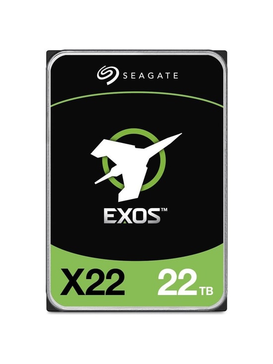 Seagate Exos X22 ST22000NM001E 22 TB 3.5" SATA 3 HDD - 7200 RPM, 512 MB Önbellek, 272 MB/s Sıralı Okuma