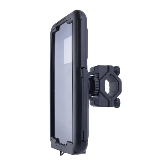 Teknonet PDS-DC2 Bisiklet ve Motosiklet Telefon Tutucu (NT-111760) - 360 Derece Dönerli, Siyah, Güçlü Kavrama, Universal