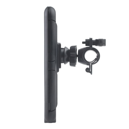 Teknonet PFS-BK Bisiklet Motosiklet Telefon Tutucu (NT-111761) - 360 Derece Dönerli, Güçlü Kavrama, Universal, Siyah