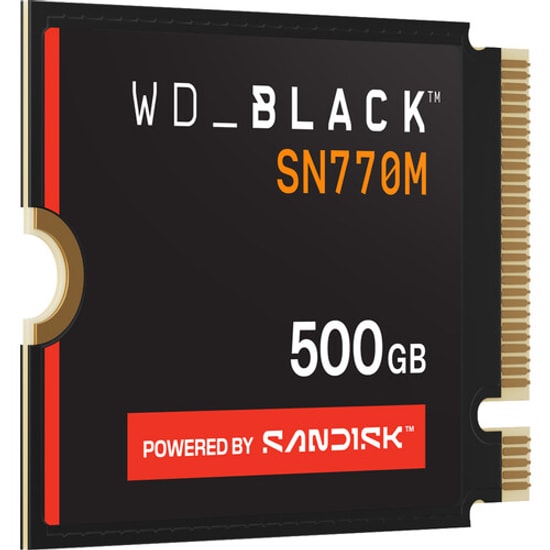 WD_BLACK SN770M 500GB NVMe M.2 2230 SSD - 5000/4000MB/s PCIe Gen4 Yüksek Performanslı SSD (WDS500G3X0G)
