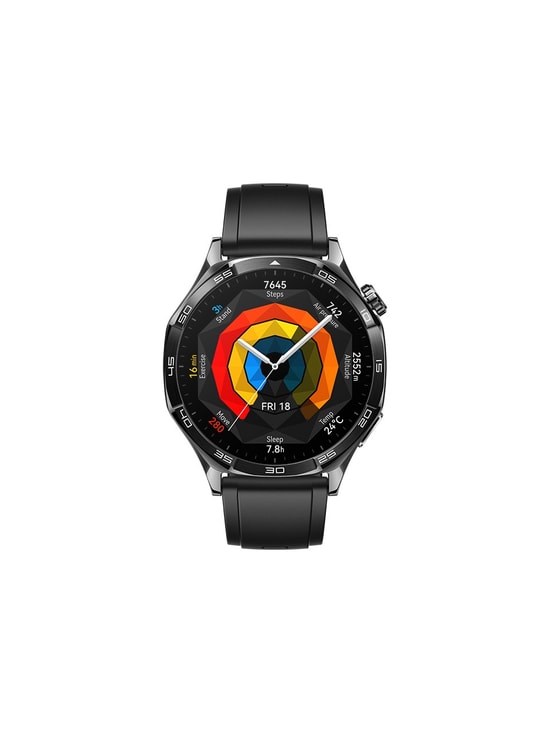 Huawei Watch GT 5 46mm Siyah Akıllı Saat - 1.43" AMOLED Ekran, 14 Gün Pil Ömrü, TruSense Sağlık Takibi, Bluetooth Arama